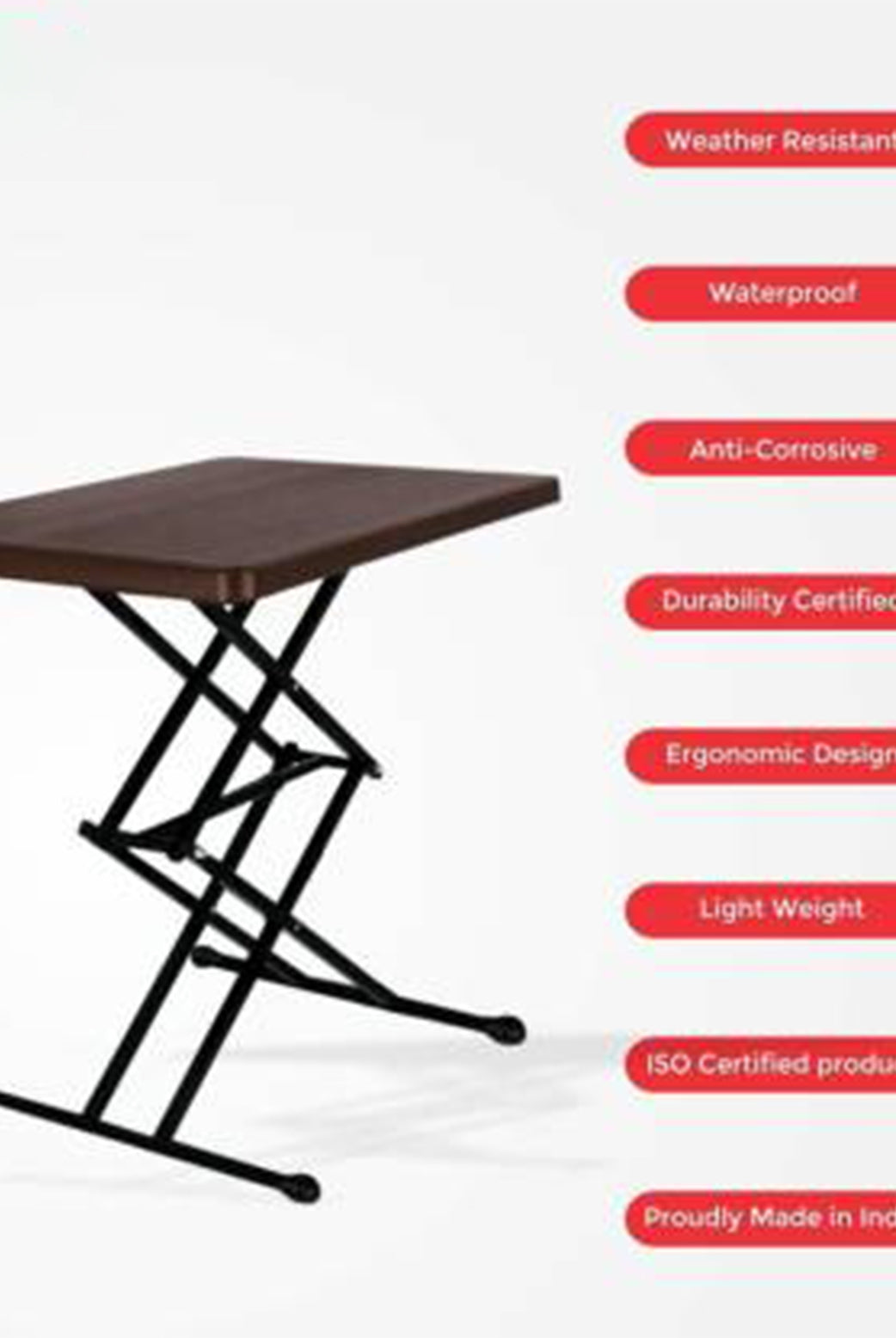 Homegenic Smart Homes Height Adjustable Table | HOMEGENIC.
