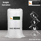 Homegenic Premium 1 Kg Beans for Bean Bag Filling - Sun White (1 kg Actual) | HOMEGENIC.