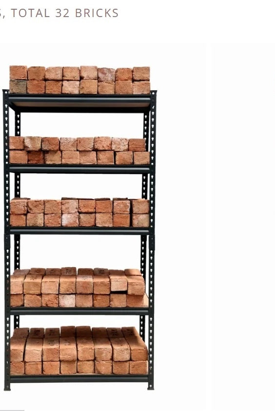 Homegenic Boltless Multi Purpose Adjustable Rack with Laminated Engineered Wood Shelves | HOMEGENIC.