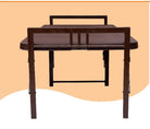Supreme Smart Folding Bed for Guest with Powder Coating Paint (Brown) | HOMEGENIC.