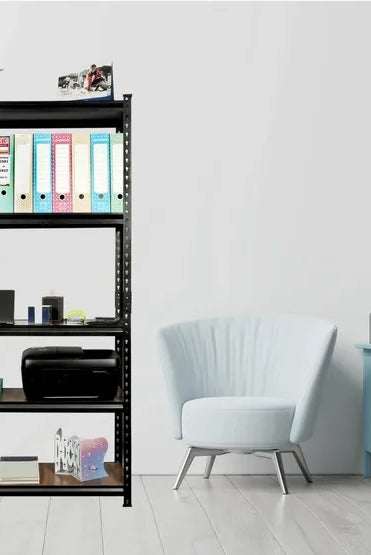 Homegenic Boltless Multi Purpose Adjustable Rack with Laminated Engineered Wood Shelves | HOMEGENIC.