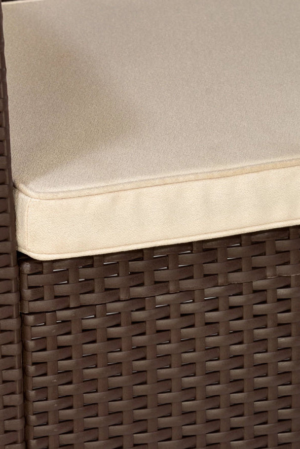 Nilkamal Goa Sofa Three, Two, One Seater & Complete Sofa Set (Season Rust Brown) | HOMEGENIC.