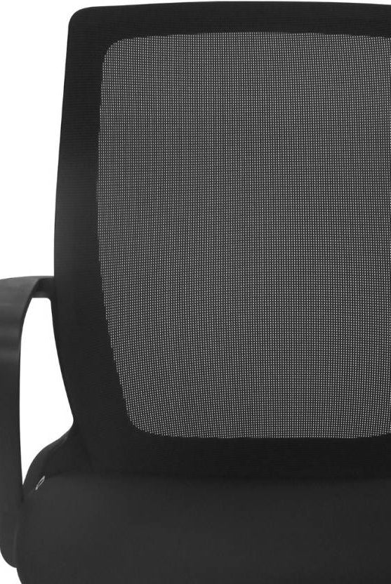 Nilkamal Scoop Mid Back Office Chair (Black) | HOMEGENIC.