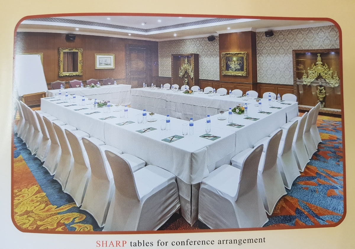 Supreme Sharp Blow Moulded Folding Table (6 Feet) | HOMEGENIC.