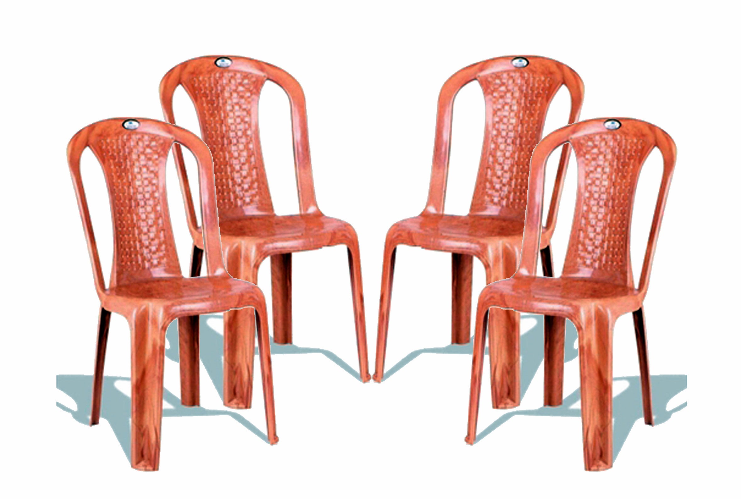 Nilkamal Shahenshah Dining Table Set with 4 Chairs | HOMEGENIC.