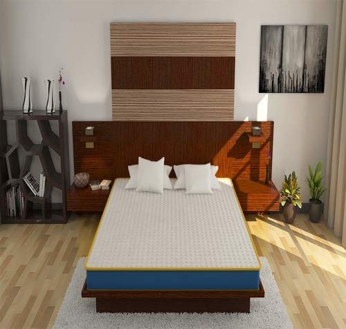 Resilia Orthopaedic Foam Mattress (5 Inches) Zzip Roll Pack- Free Mattress Protector | HOMEGENIC.