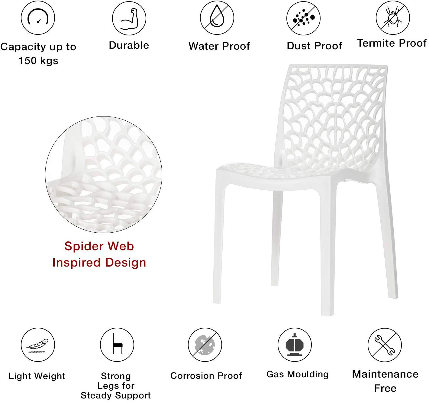 Spider Web Chairs For Outdoor and Indoor | HOMEGENIC.