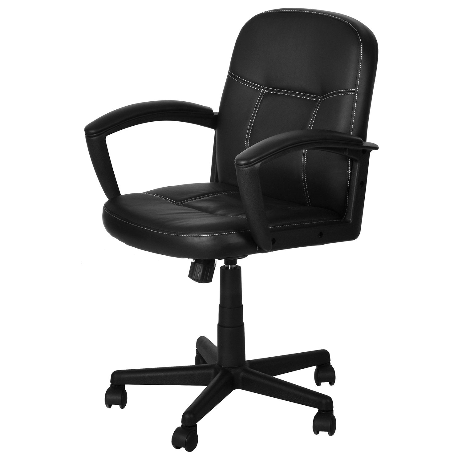Nilkamal Mayor Low Back Office Chair (Black) | HOMEGENIC.