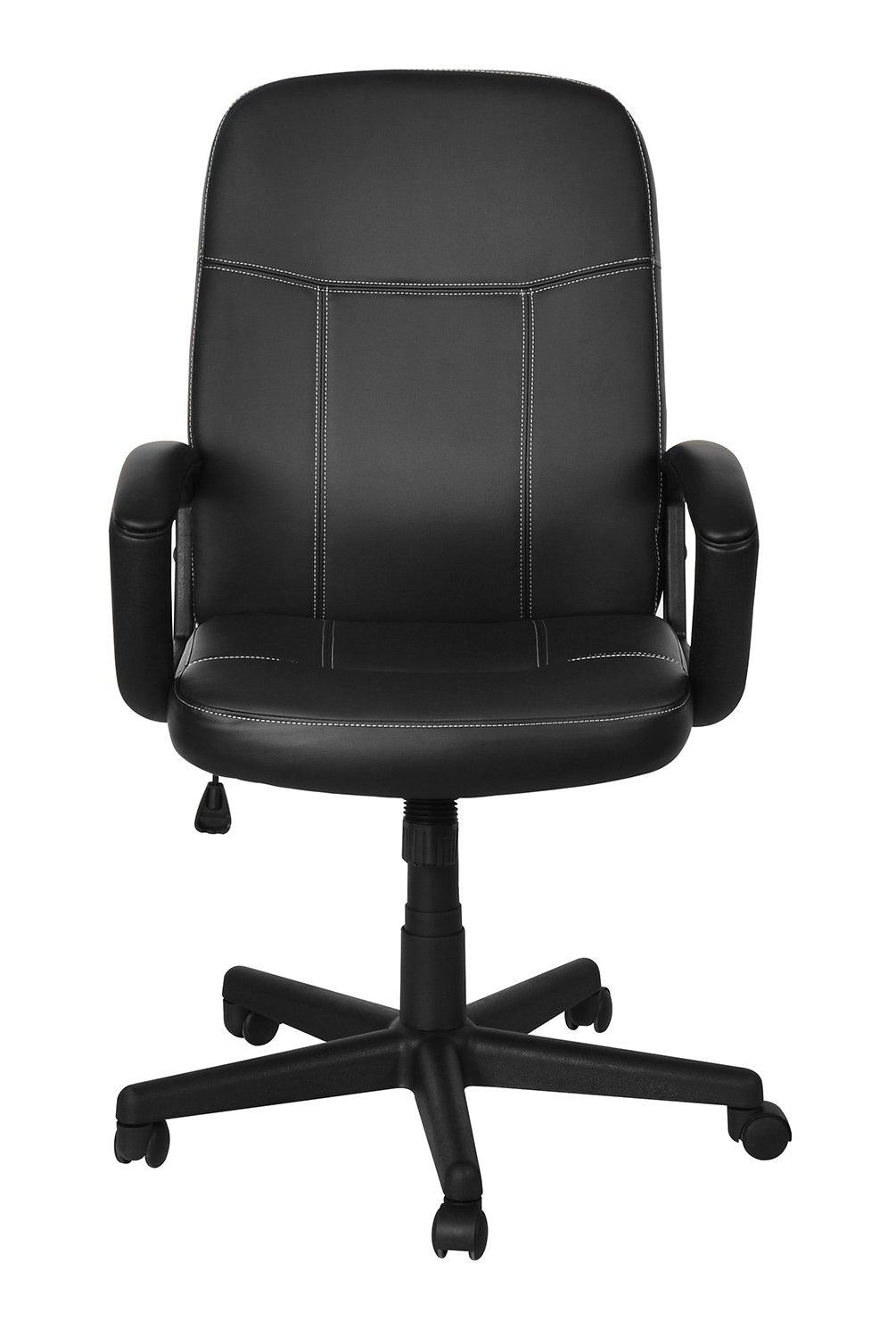 Nilkamal Mayor Mid Back Office Chair (Black) | HOMEGENIC.