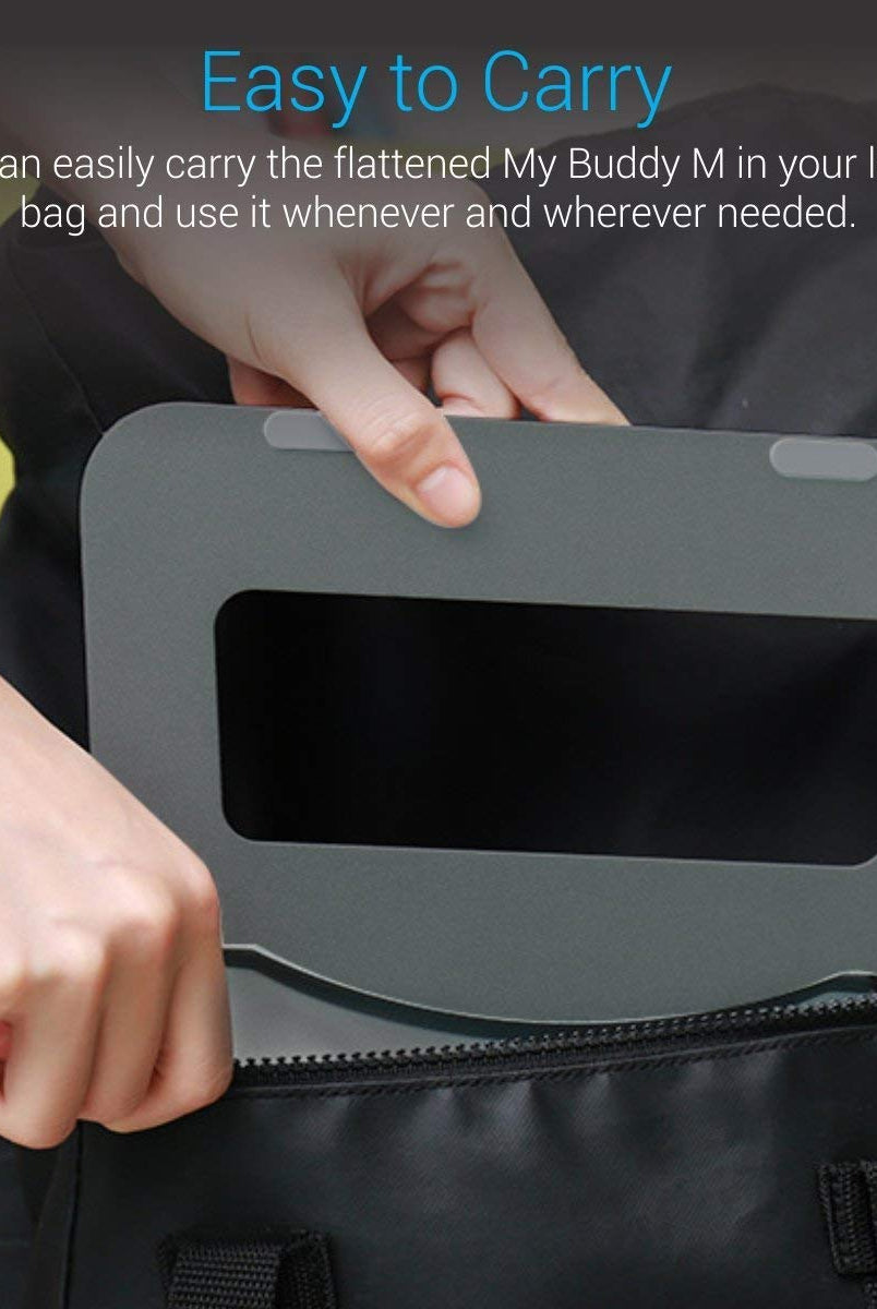 Homegenic Air Vented Multi-Function Folding Portable Table Stand for Laptops (13" to 15" Laptop) | HOMEGENIC.