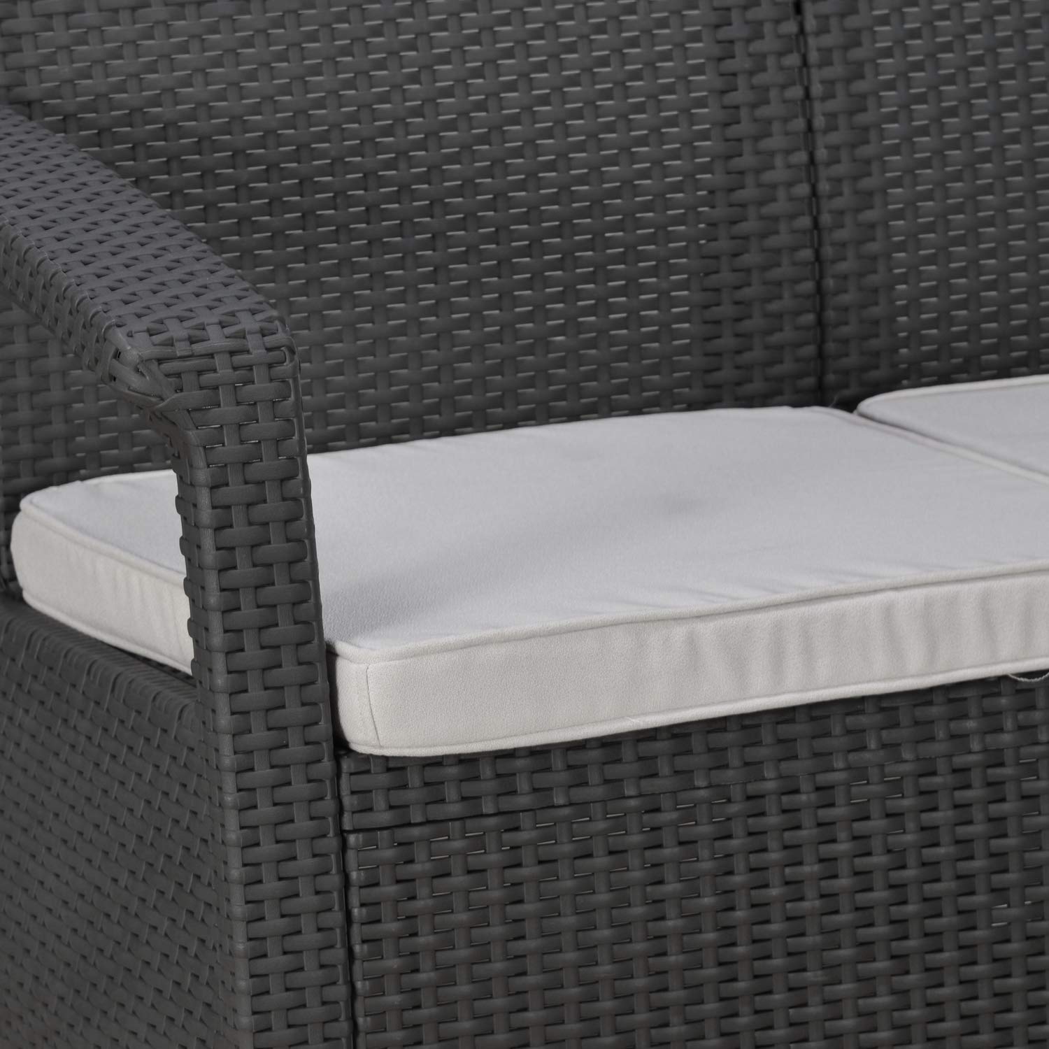 Nilkamal Goa Sofa Three, Two, One Seater & Complete Sofa Set (Season Rust Brown) | HOMEGENIC.