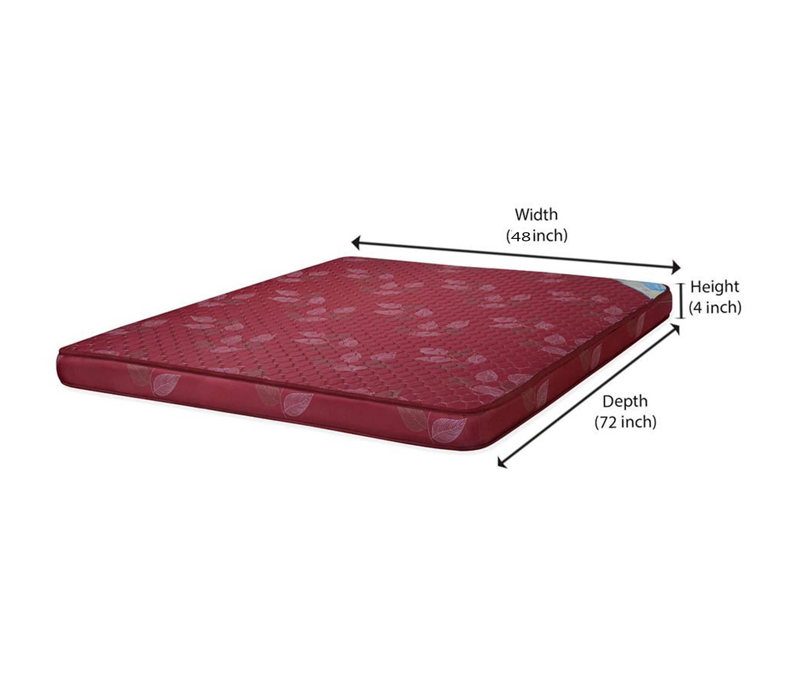 Nilkamal Dream Mattress (72x48) - 4 inch | HOMEGENIC.