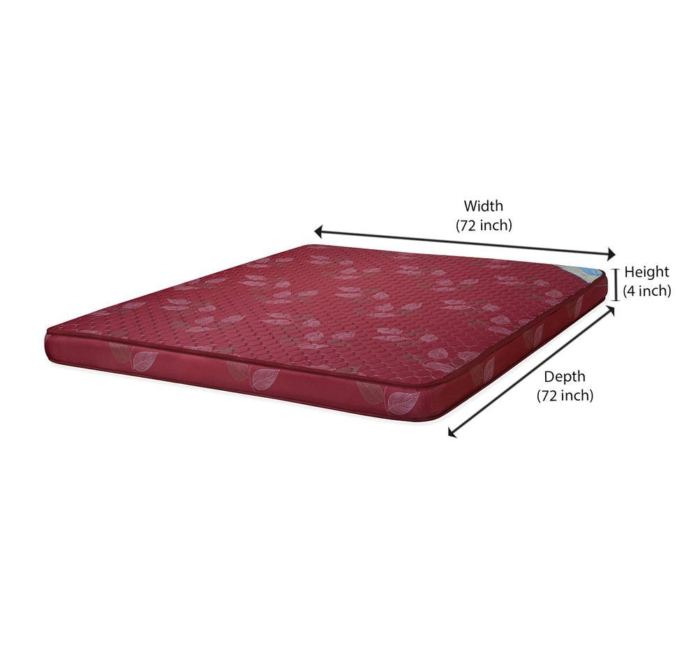 Nilkamal Dream Mattress (72x72) - 4 inch | HOMEGENIC.