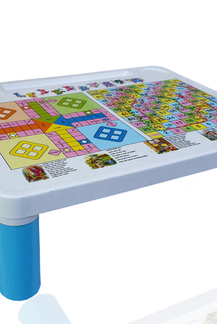 Homegenic Kids Study Table and Table Set (for kids upto 8 years) Plastic Material | HOMEGENIC.