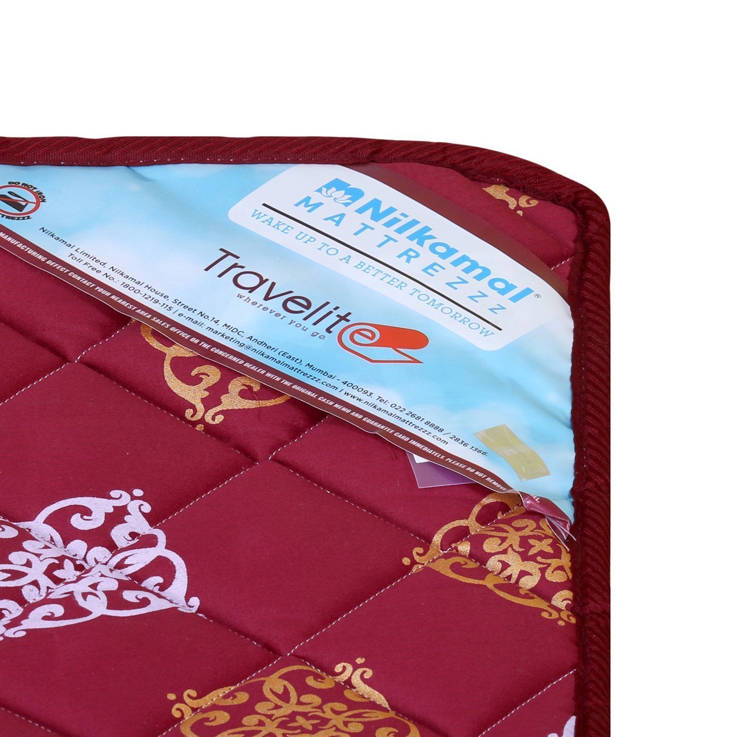 Smart Folding Bed with Mattress & Pillow (6x3 feet) | HOMEGENIC.