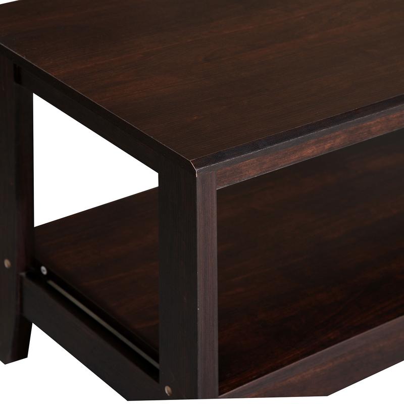 Nilkamal Baron Coffee Table (Walnut) | HOMEGENIC.