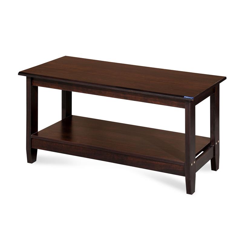 Nilkamal Baron Coffee Table (Walnut) | HOMEGENIC.