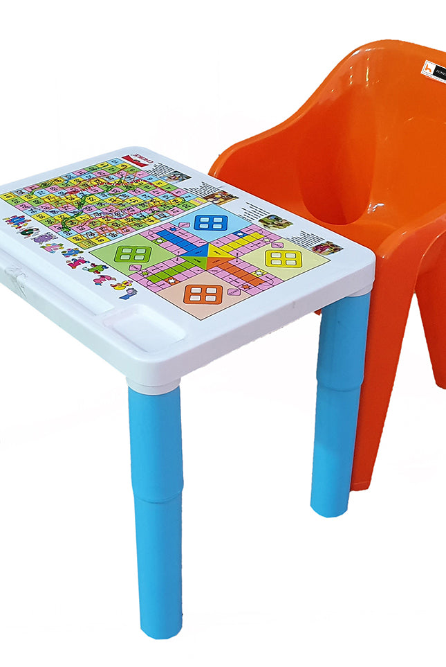 Homegenic Kids Study Table and Table Set (for kids upto 8 years) Plastic Material | HOMEGENIC.