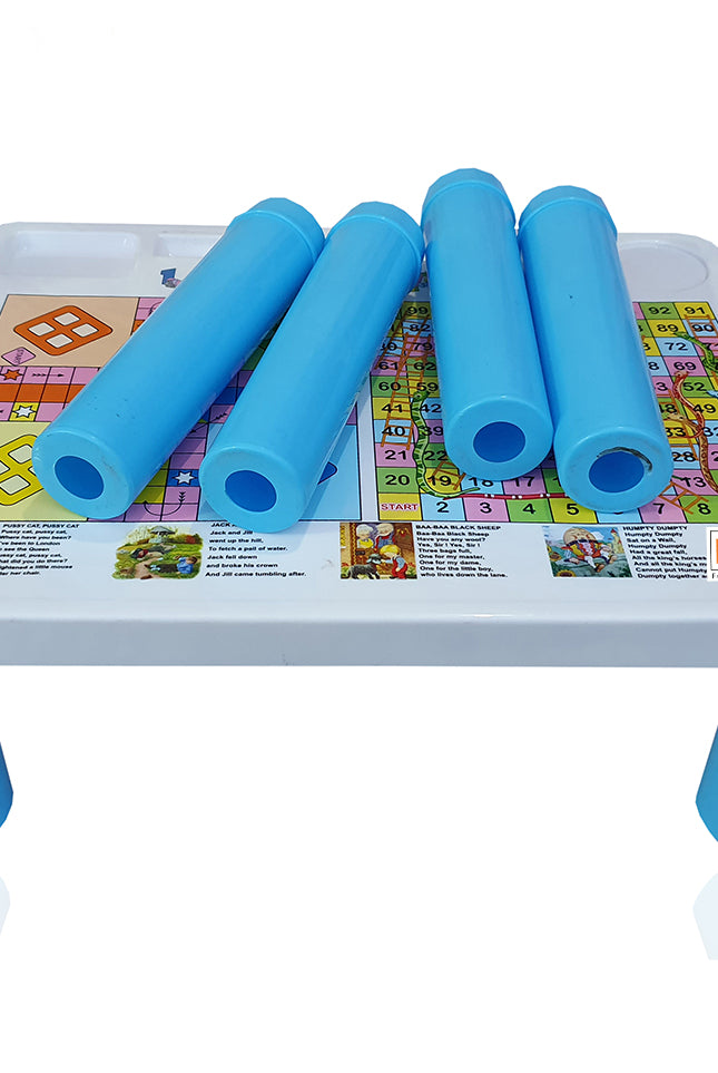 Homegenic Kids Study Table and Table Set (for kids upto 8 years) Plastic Material | HOMEGENIC.