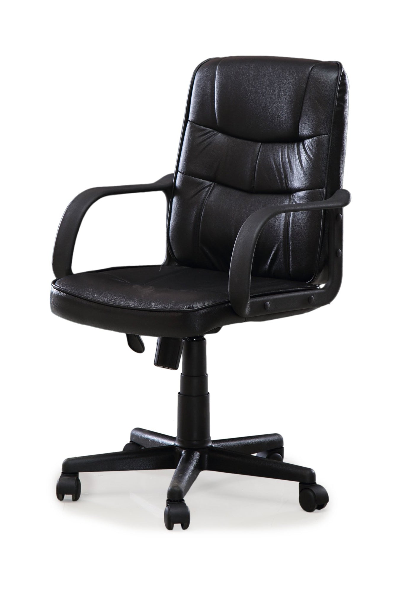 Nilkamal Slovenia Mid Back Office Chair (Black) | HOMEGENIC.