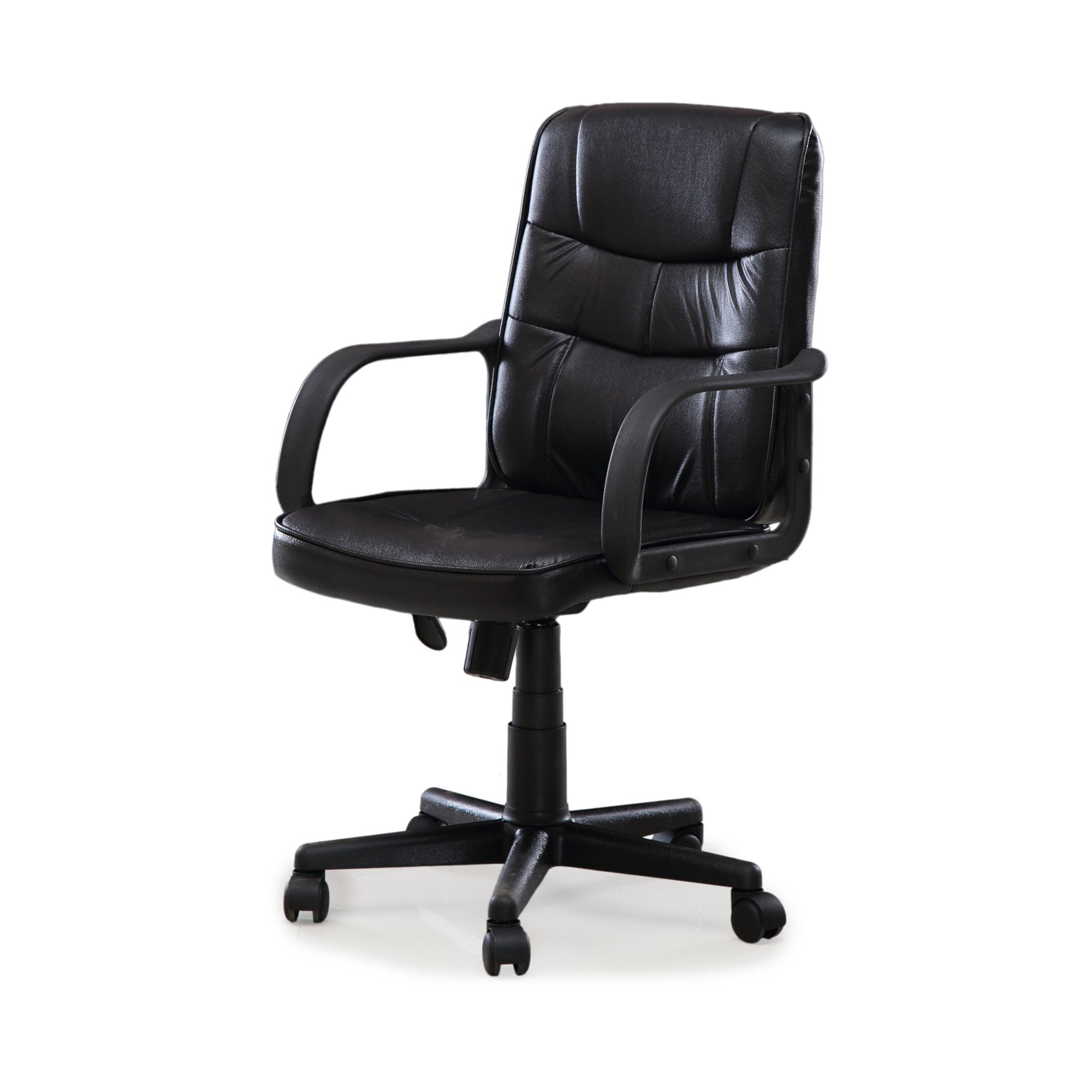 Nilkamal Slovenia Mid Back Office Chair (Black) | HOMEGENIC.