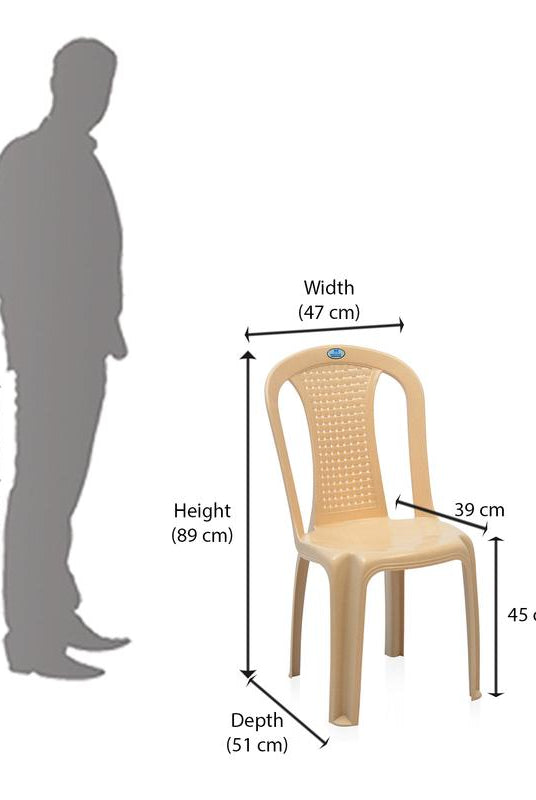 Nilkamal Shahenshah Kross Leg Dining Table Set with 4 Chairs | HOMEGENIC.