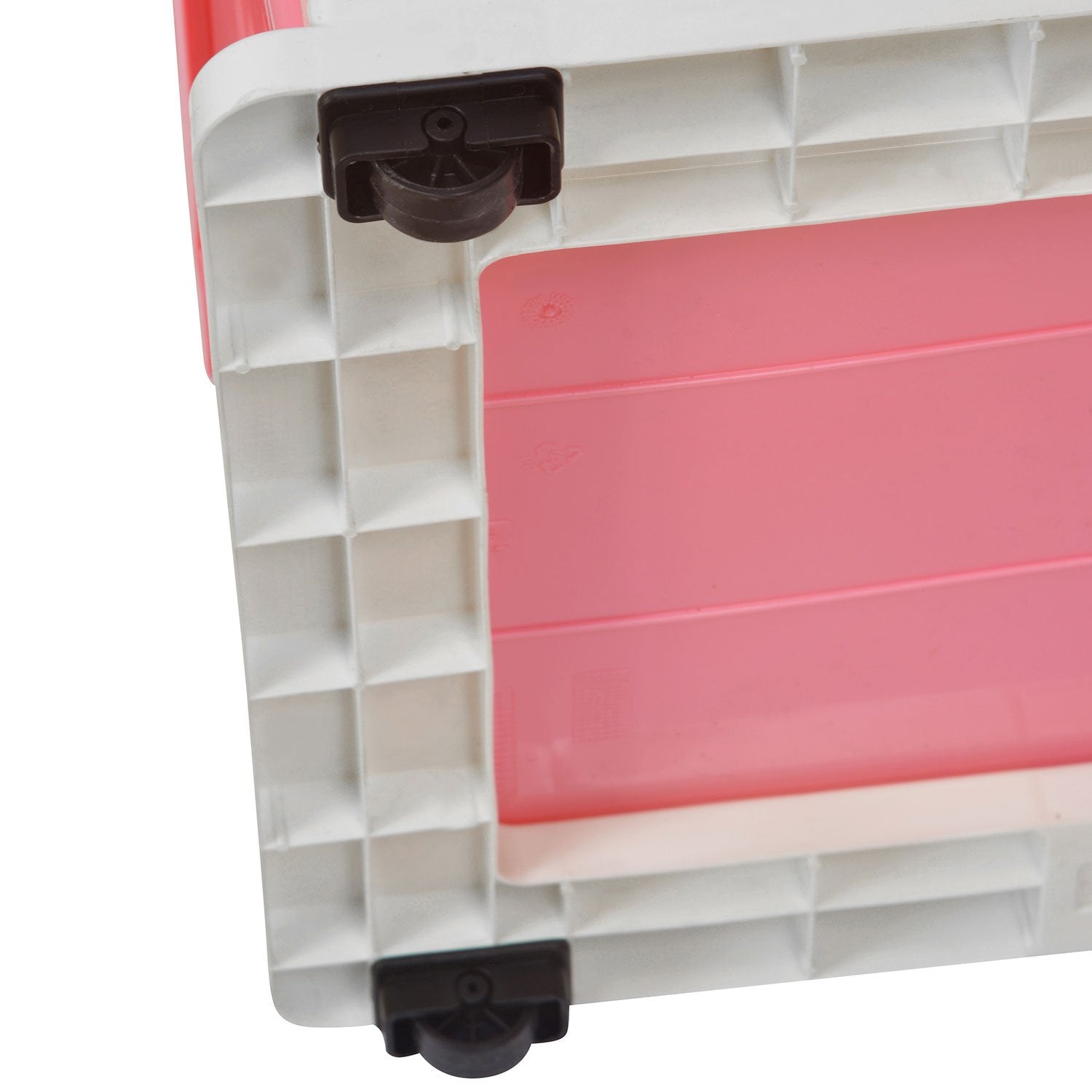 Nilkamal Chester 23 Plastic Free Standing Chest of Drawers (Pink) | HOMEGENIC.