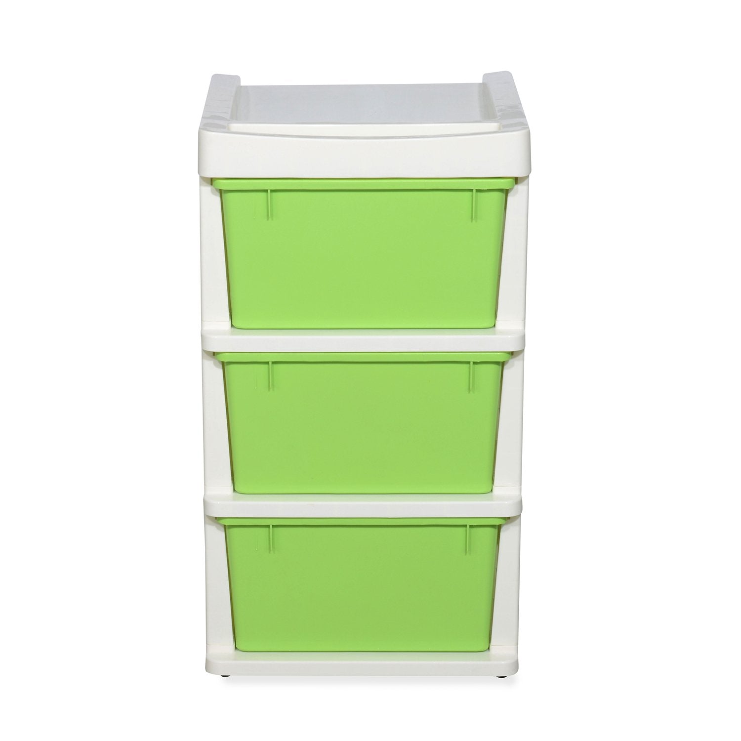 Nilkamal Chester 23 Plastic Free Standing Chest of Drawers (Pastel Green) | HOMEGENIC.