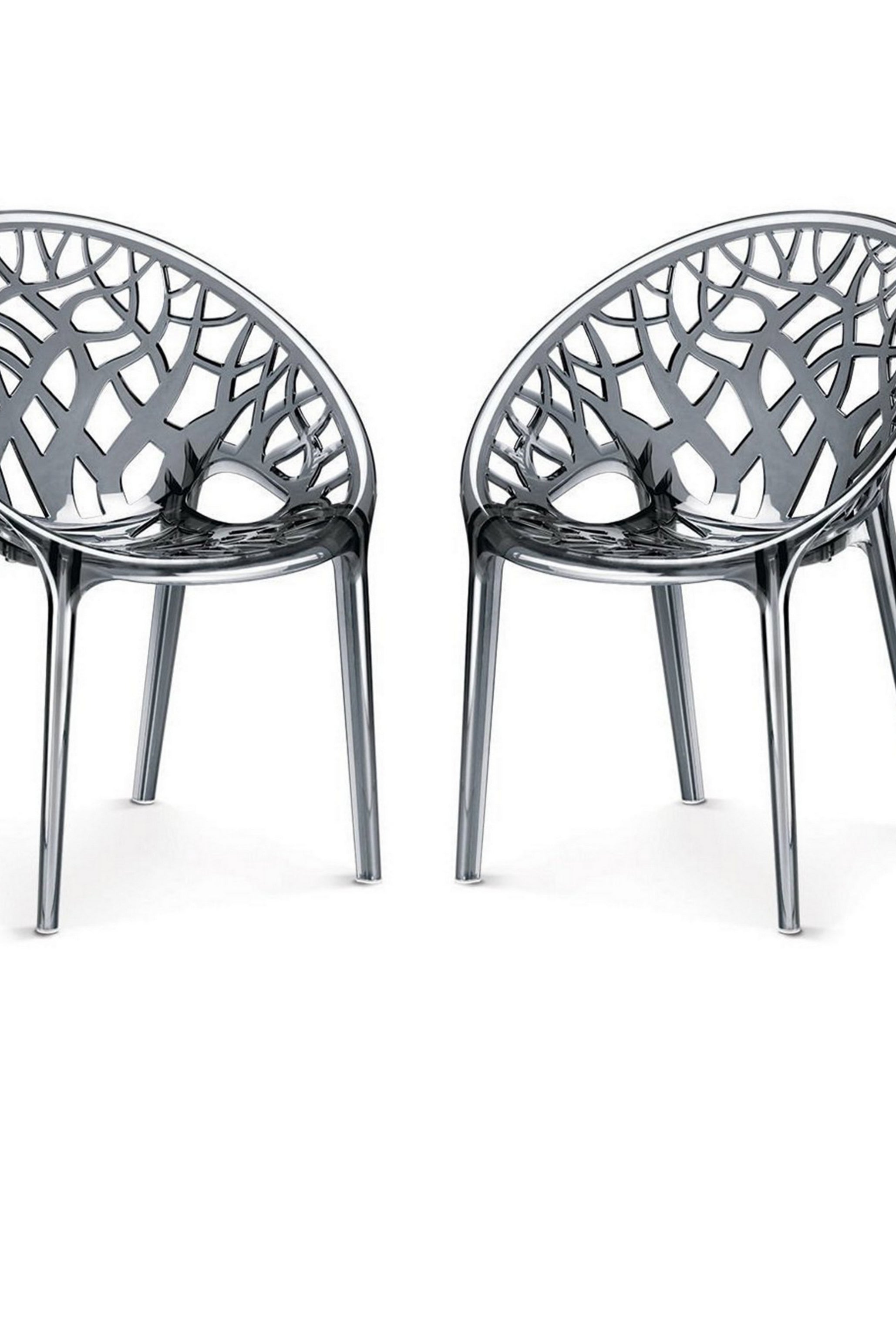 Nilkamal Crystal PC Chairs (Dream Grey) | HOMEGENIC.