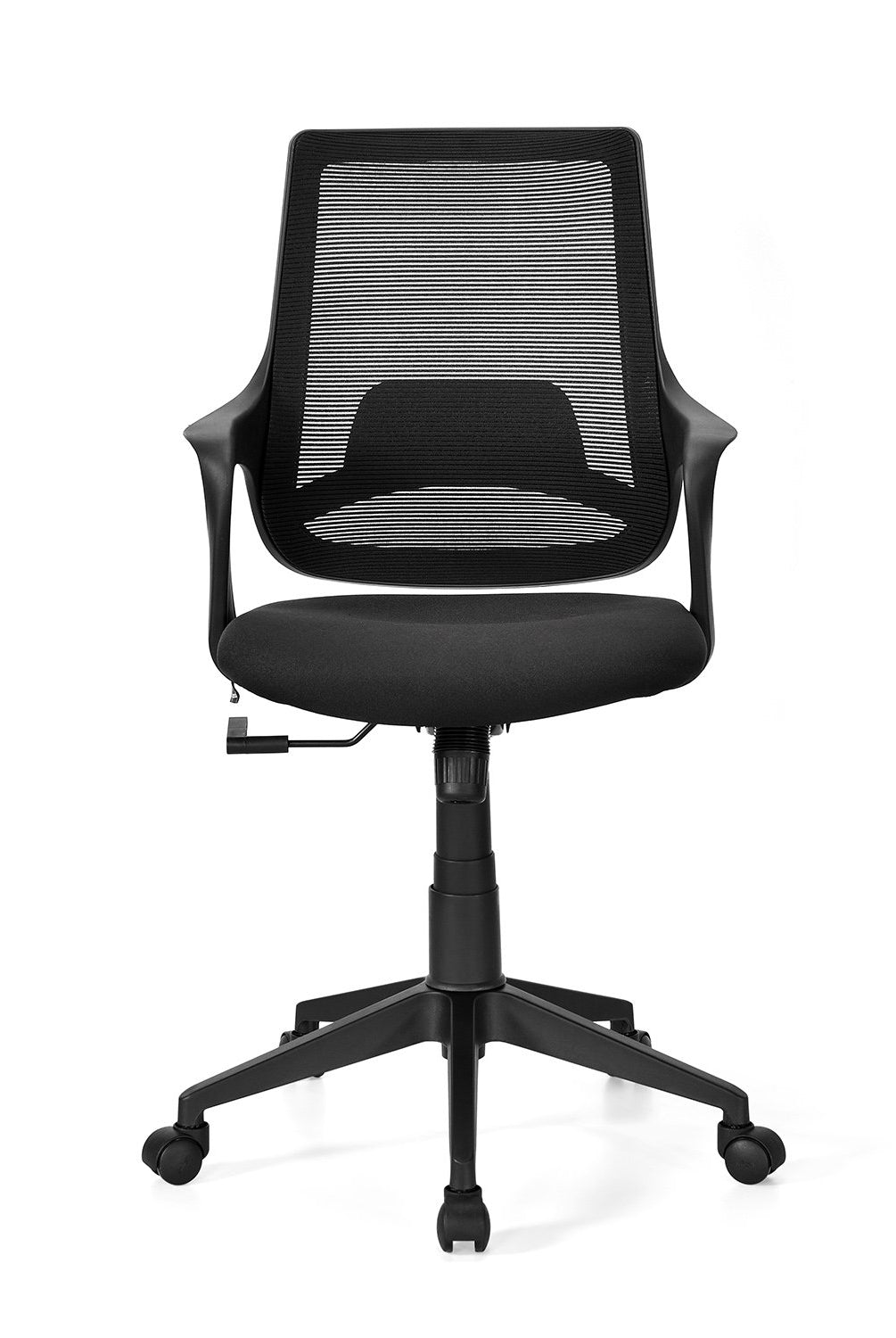 Bentwood Della 804 Netted Mid Back Chair (Black) | HOMEGENIC.