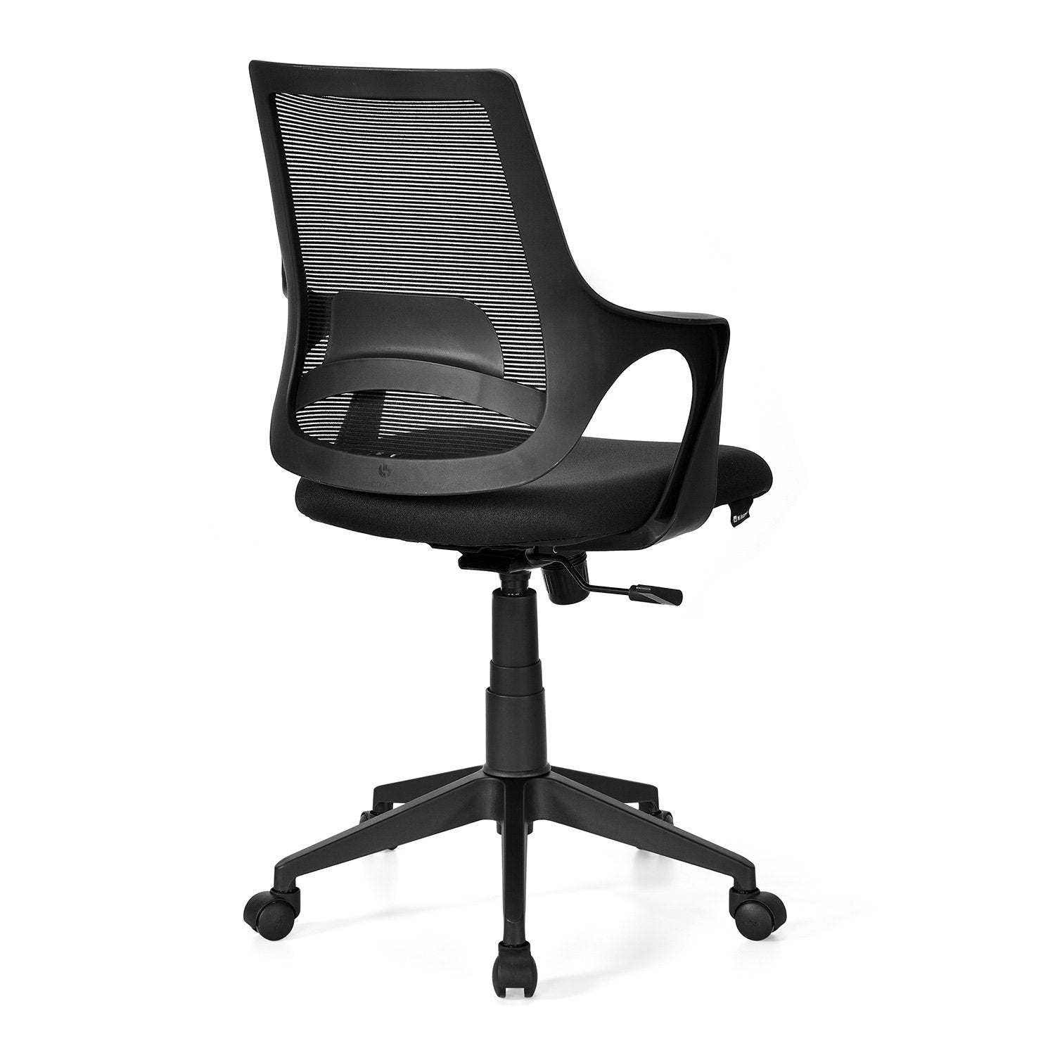 Bentwood Della 804 Netted Mid Back Chair (Black) | HOMEGENIC.