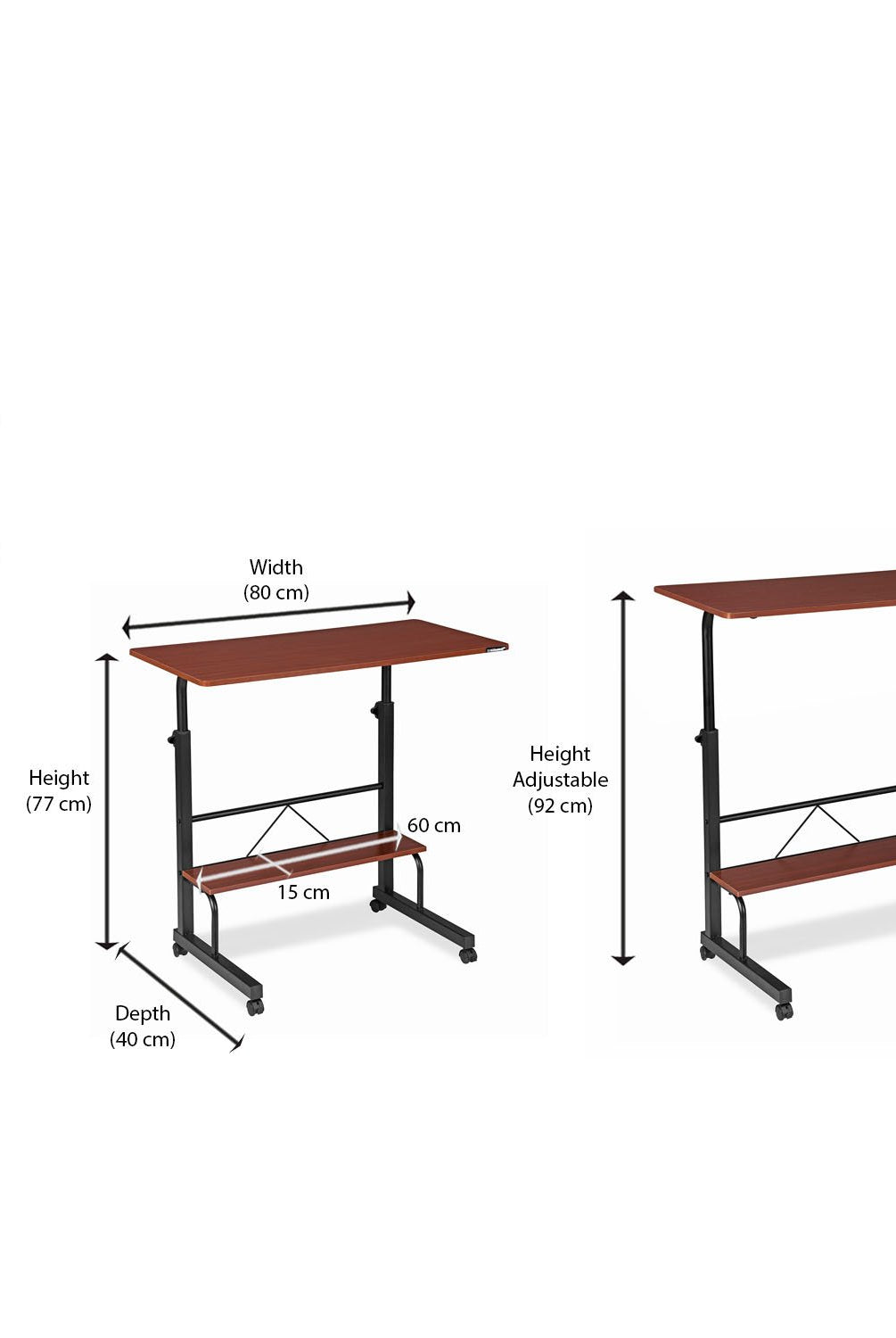 Nilkamal Dexter 02 Multipurpose Study Table | HOMEGENIC.