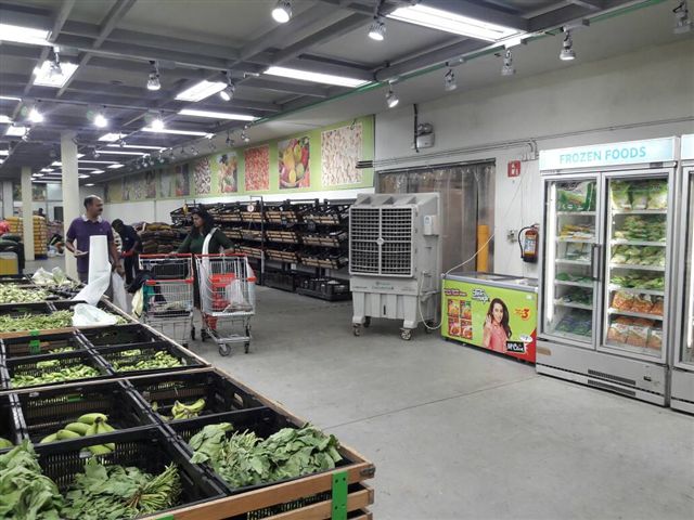 Kapsun Commercial Air Cooler 30" Fan with 120 litre Capacity | HOMEGENIC.