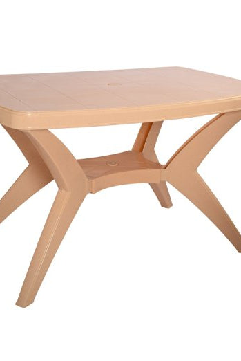 Nilkamal Shahenshah Kross Leg Dining Table Set with 4 Chairs | HOMEGENIC.