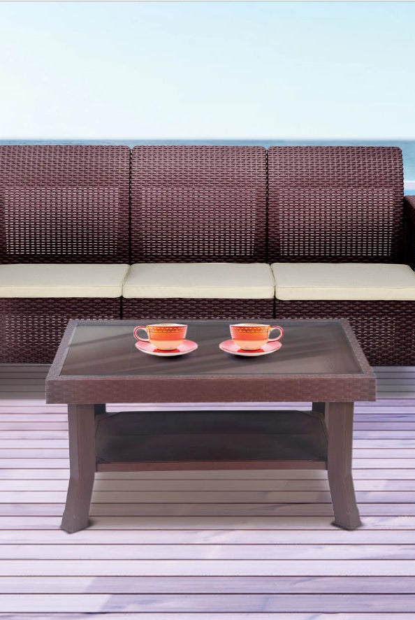 Nilkamal Goa Sofa Three, Two, One Seater & Complete Sofa Set (Season Rust Brown) | HOMEGENIC.