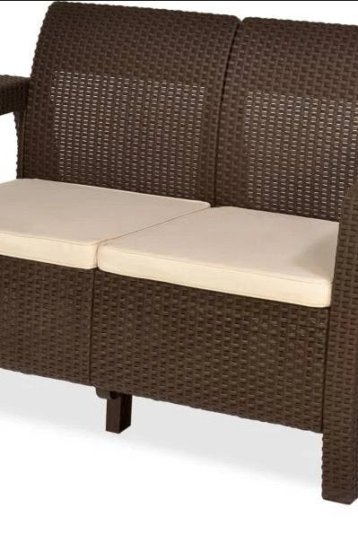 Nilkamal Goa Sofa Three, Two, One Seater & Complete Sofa Set (Season Rust Brown) | HOMEGENIC.