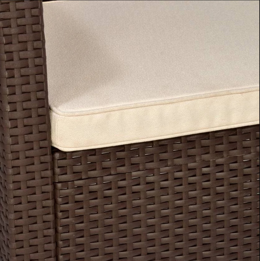 Nilkamal Goa Sofa Three, Two, One Seater & Complete Sofa Set (Season Rust Brown) | HOMEGENIC.