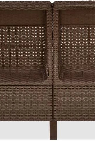 Nilkamal Goa Sofa Three, Two, One Seater & Complete Sofa Set (Season Rust Brown) | HOMEGENIC.
