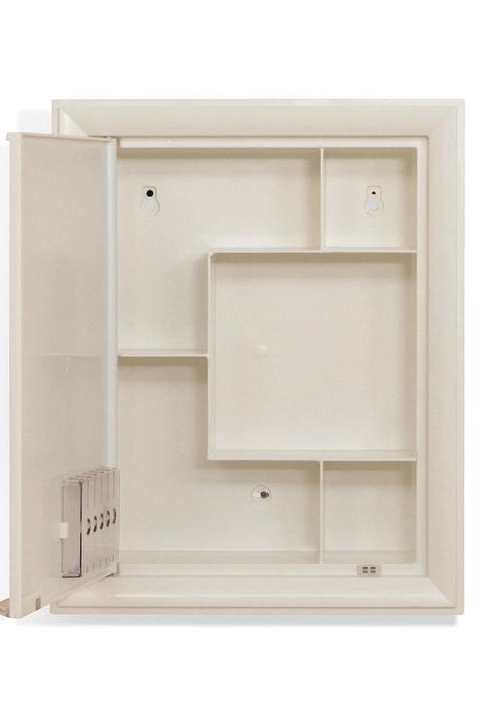 Nilkamal Gem Plastic Cabinet With Mirror | HOMEGENIC.