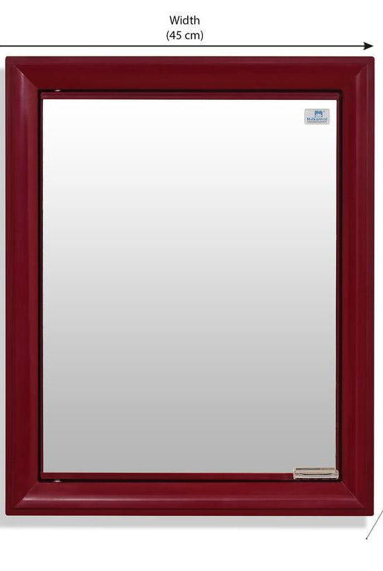 Nilkamal Gem Plastic Cabinet With Mirror | HOMEGENIC.