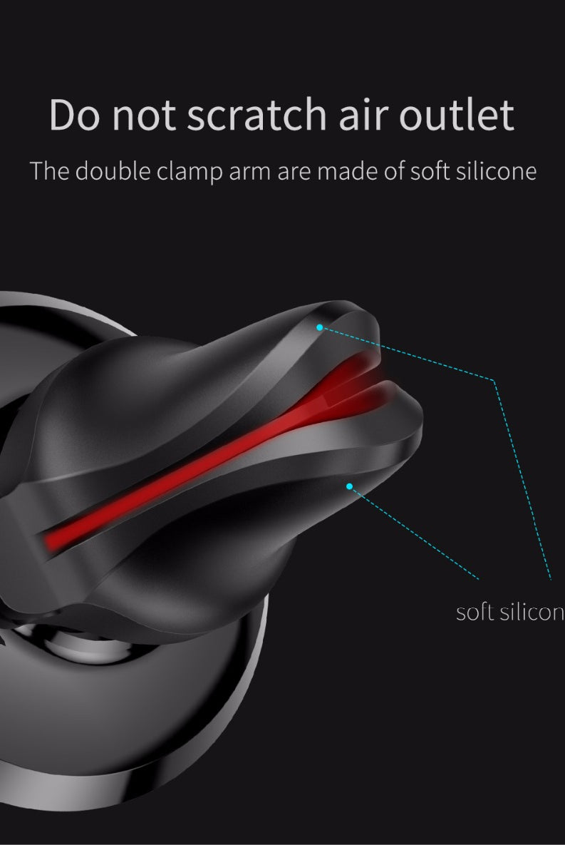 Baseus Magnetic Car Mobile holder with cable clip 360 Rotate | HOMEGENIC.