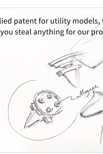 Baseus Magnetic Car Mobile holder with cable clip 360 Rotate | HOMEGENIC.