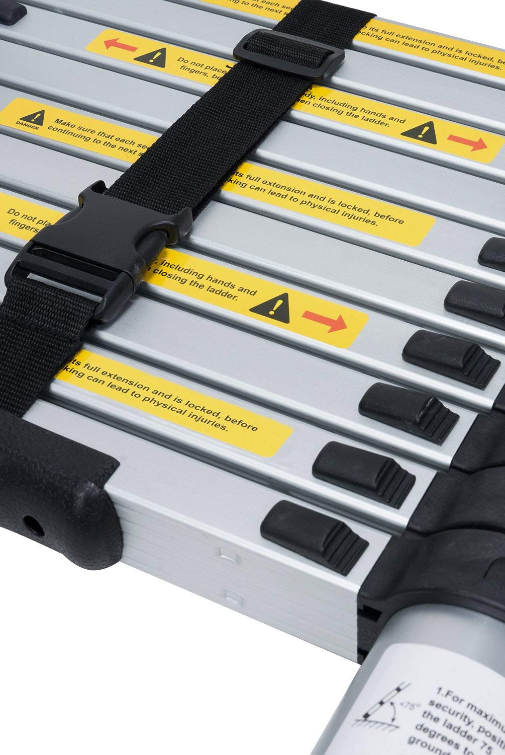 Homegenic Telescopic Folding Aluminium Ladder | HOMEGENIC.