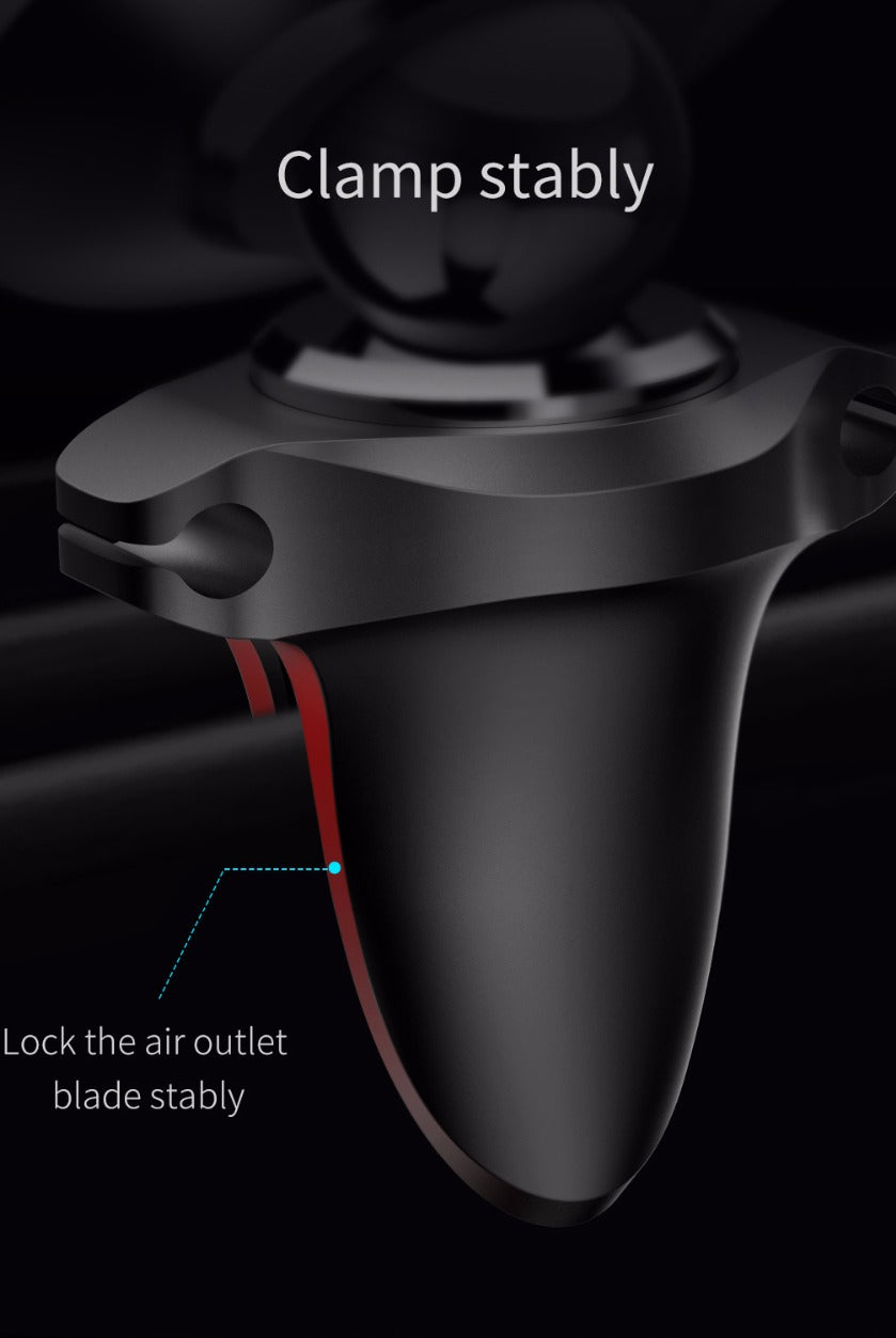 Baseus Magnetic Car Mobile holder with cable clip 360 Rotate | HOMEGENIC.