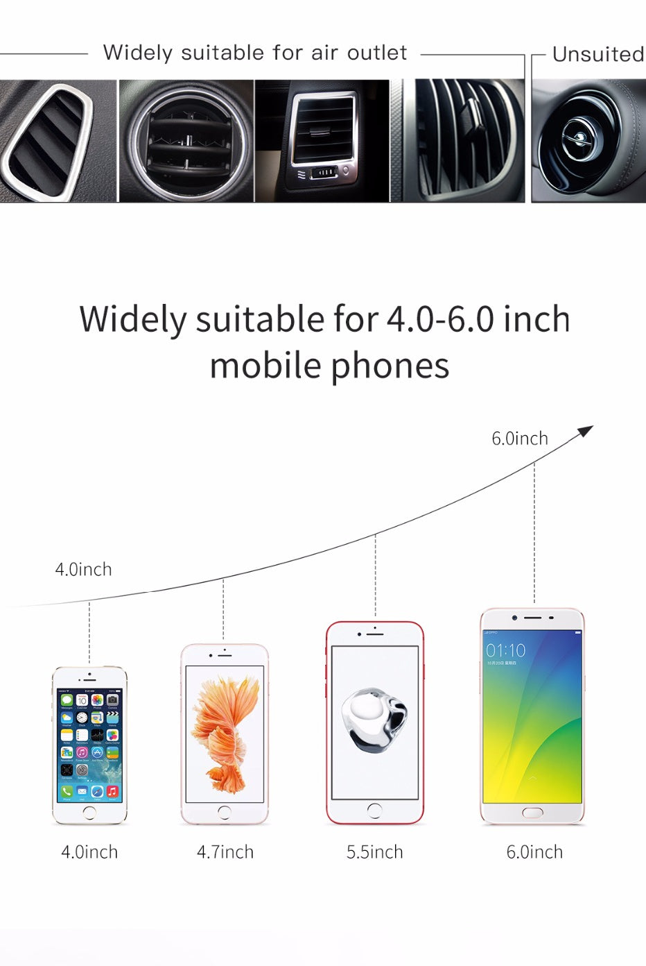 Baseus Magnetic Car Mobile holder with cable clip 360 Rotate | HOMEGENIC.