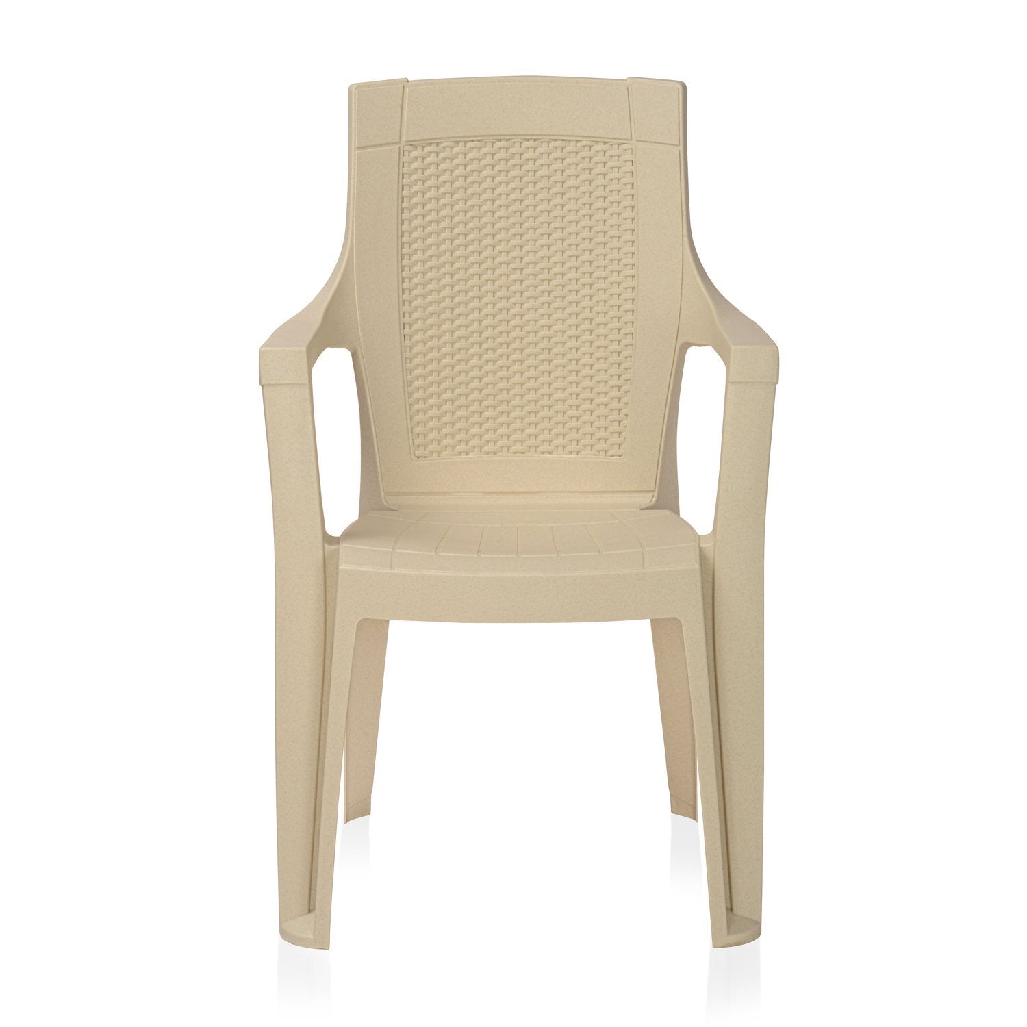 Nilkamal Mystique High Back Chair with Arm (Marble Beige) | HOMEGENIC.