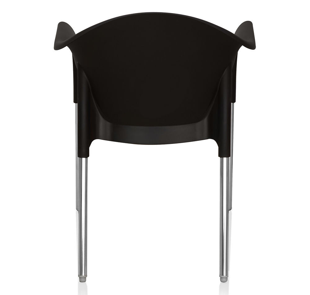 Nilkamal Novella 09 Chair (Iron Black) | HOMEGENIC.