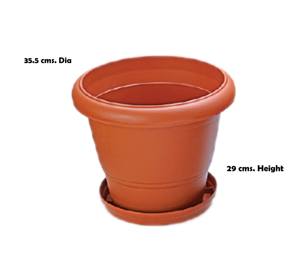 Nilkamal Planters for Garden, Indoor and Outdoor with Tray | HOMEGENIC.