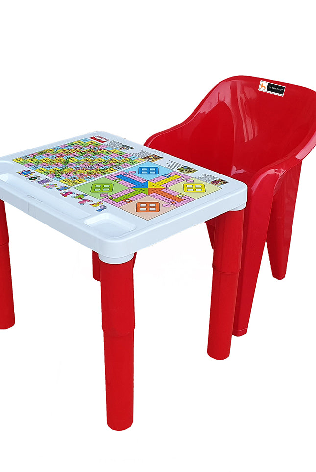 Homegenic Kids Study Table and Table Set (for kids upto 8 years) Plastic Material | HOMEGENIC.