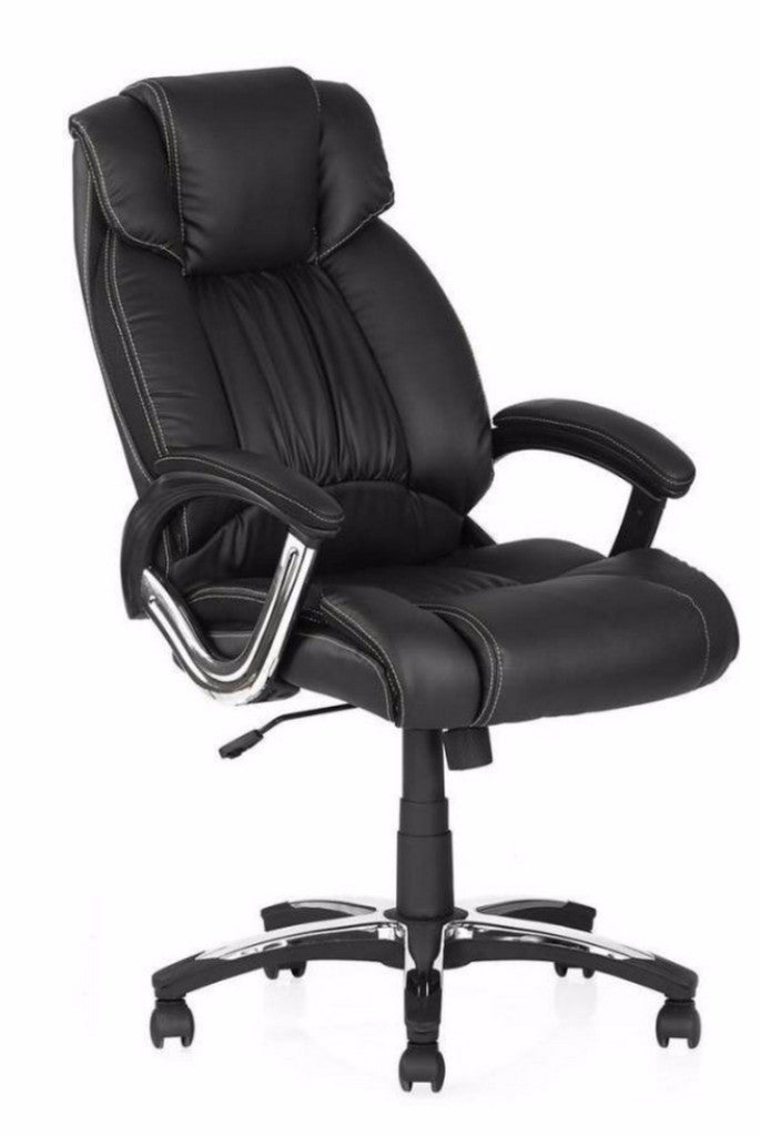 Nilkamal Trenvi High Back Office Chair (Black) | HOMEGENIC.